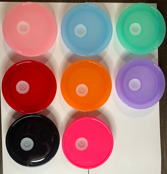 Colored Acrylic Lids